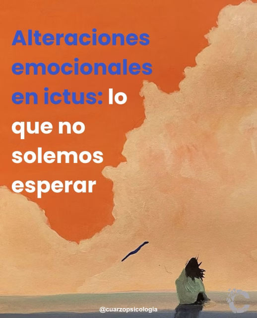Es bastante probable que, de tu entorno, conozcas a alguien que haya sufrido un ictus, ya que se trata de un accidente cerebrovascular relativamente frecuente. A menudo, la ocurrencia de un ictus se asocia popularmente síntomas relacionados con el habla y el movimiento, y tal vez con algún tipo de alteración o deterioro cognitivo. Sin embargo, lo que no es tan conocido para la población son los efectos y posibles secuelas emocionales después de un infarto cerebral.

Por ejemplo, tras sufrir un ictus, es habitual que el paciente desarrolle un cuadro de bajo estado de ánimo conocido como “depresión post-ictus”. ¿Por qué? Porque, incluso si el ictus se ha abordado satisfactoriamente, el cerebro sufre cambios y lesiones a distinta escala desde el momento en que se inicia la obstrucción, y aunque haya un proceso de regeneración celular, tanto las conexiones como el funcionamiento de las neuronas se ven inevitablemente alterados. El daño post-ictus es como una “cicatriz” en el mejor de los casos: incluso actuando a tiempo, el tejido y las conexiones restauradas nunca serán las mismas de antes.

Otros síntomas o secuelas emocionales posteriores a un ictus suelen ser la apatía en ausencia de tristeza, el aumento de la irritabilidad y posibles dificultades para manejar los impulsos, inestabilidad emocional de origen neurológico, la aparición o empeoramiento de síntomas de ansiedad, así como la muy frecuente fatiga post-ictus.

¿Y qué hacer con esta información? Principalmente, conocer. Conocer para ajustar las expectativas, propias y respecto al paciente. Para entender la recuperación. Para consultar a sus profesionales. En definitiva, conocer para acompañar a la persona, que sigue siendo quien es, y era, a pesar de los posibles cambios.

#psicología #cuarzopsicología #saludmental #ictus #emociones